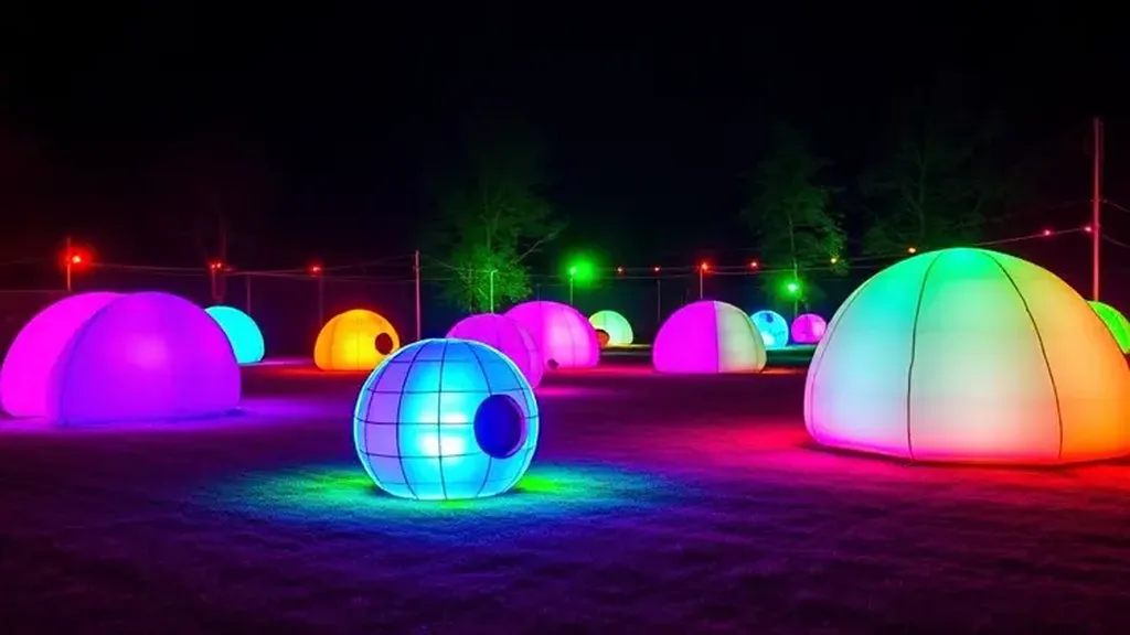Paintball nocturne : l'expérience LED immersive