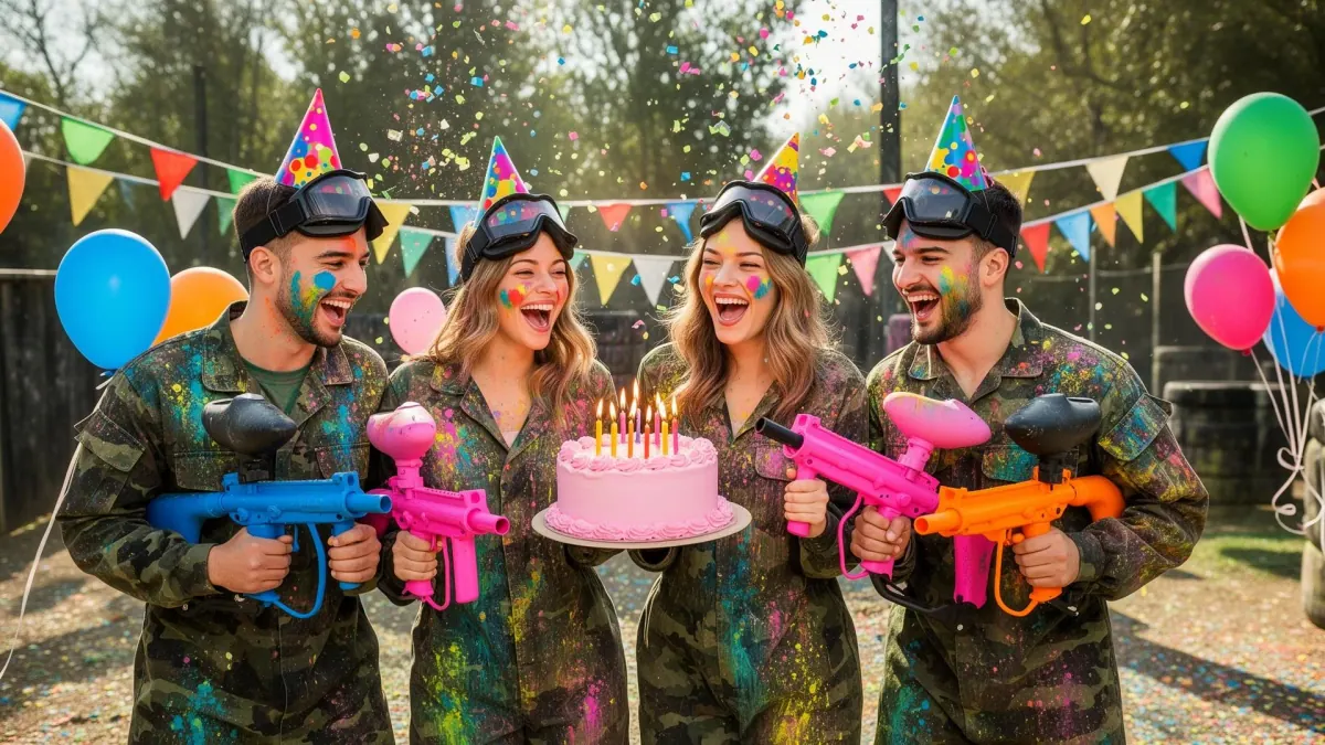 Anniversaire paintball adulte et EVG dans le 93 – NX Paintball