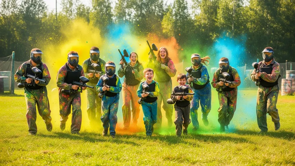 Activité ado Paris – paintball outdoor fun