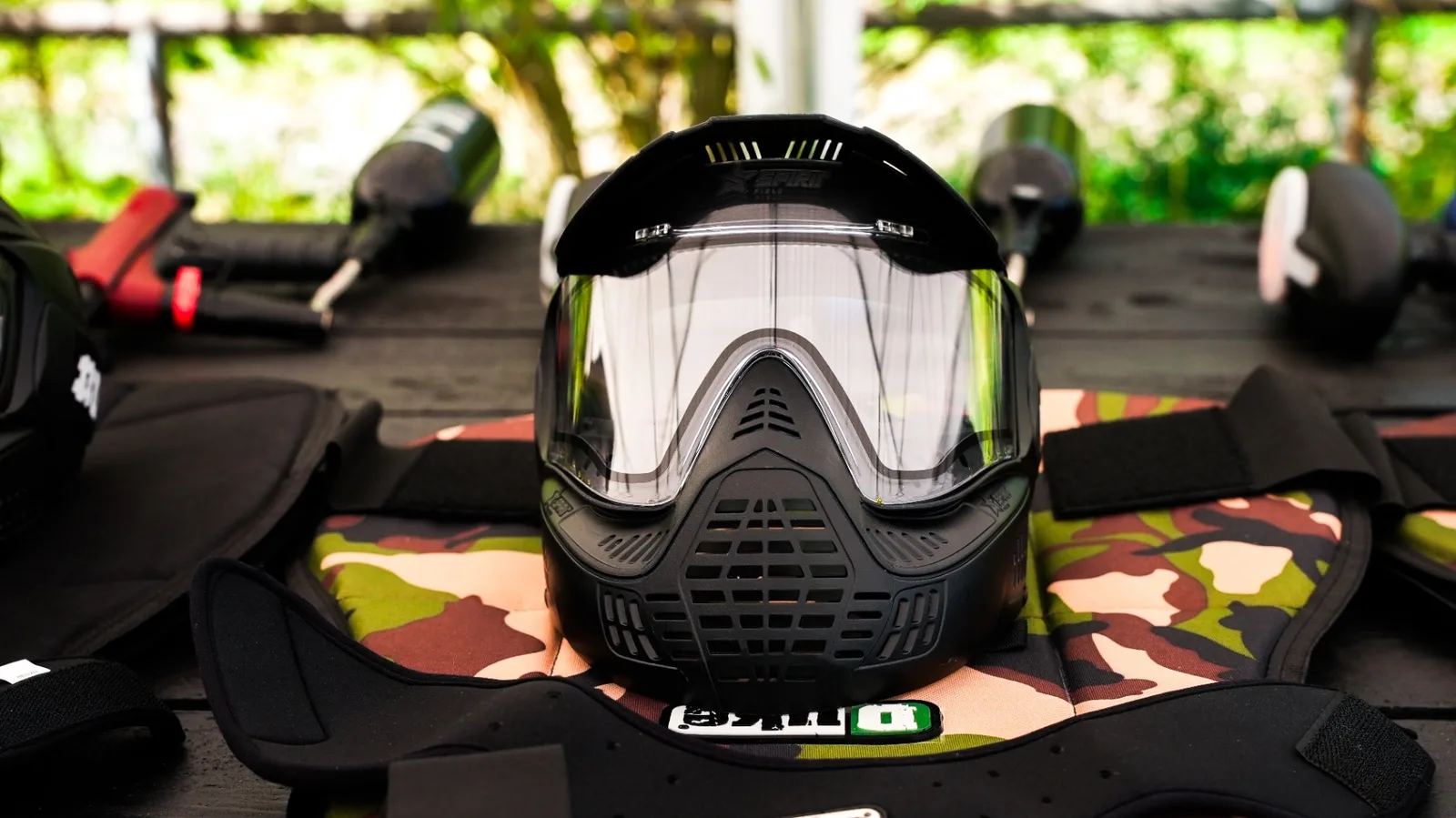 Masque intégral paintball haute protection
